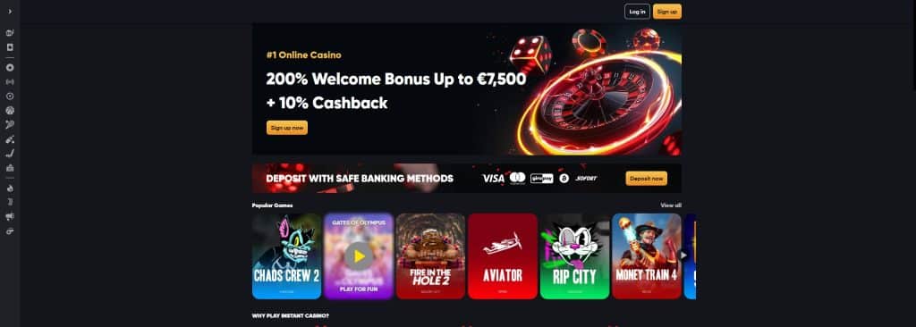 Instant Casino - Montana Online Casinos